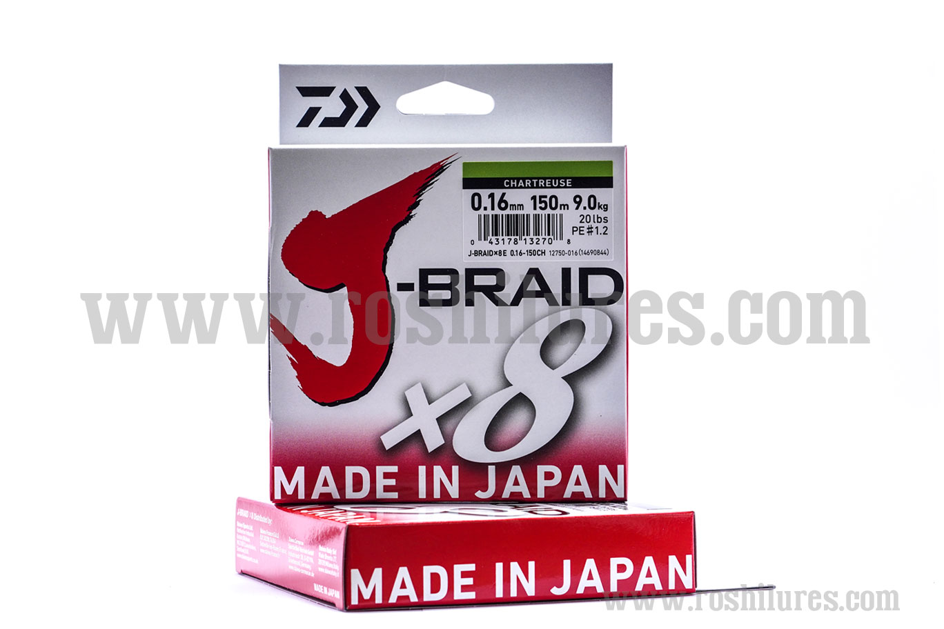 Hilo trenzado J-BRAID X8