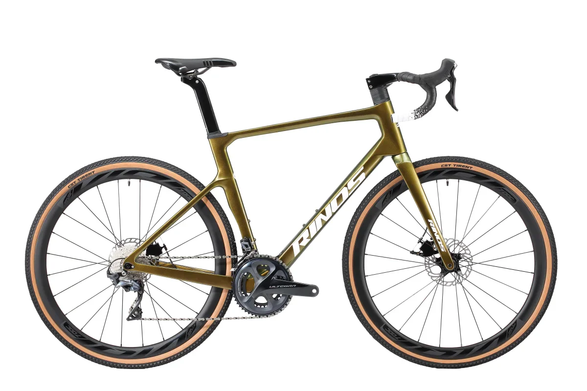 Bicicleta Gravel Carbono RINOS Sandman5.0 Shimano R8000 Ultegra