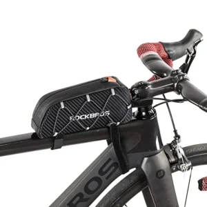ROCKBROS 039BK bolsa para cuadro de bicicleta aprox.1L para teléfono móvil