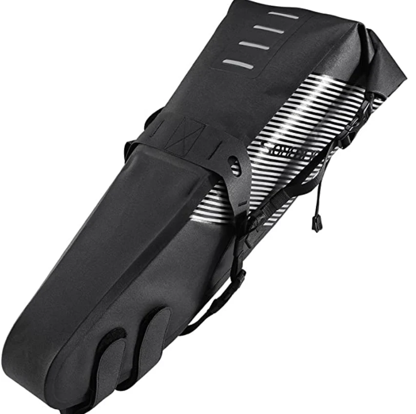 ROCKBROS AS-013 Bolsa de sillín para bicicleta 100% impermeable 10L - Imagen 4