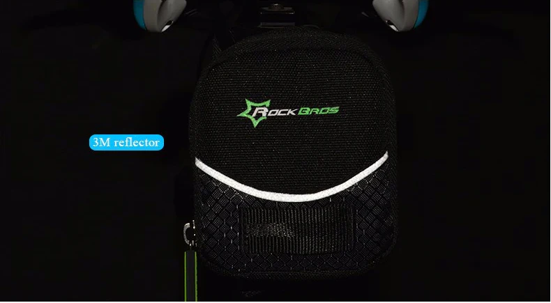 ROCKBROS C10-BK Bolsa de sillín para bicicleta - Imagen 6