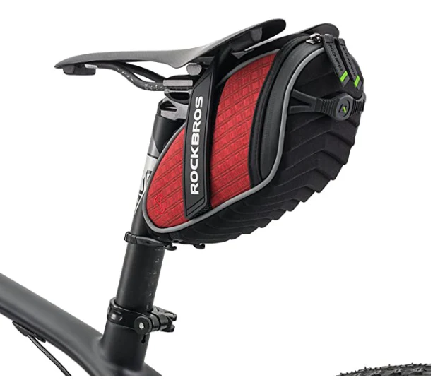 ROCKBROS C16 Bolsas de sillín de bicicleta reflectantes - Imagen 9