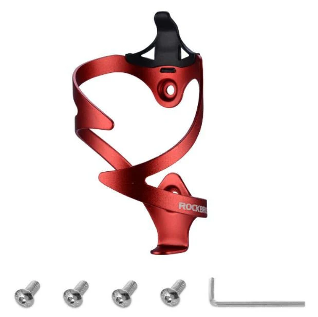 ROCKBROS Portabotellas de bicicleta de aleación de aluminio 4 colores - Imagen 8