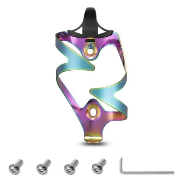 ROCKBROS Portabotellas de bicicleta de aleación de aluminio 4 colores - Imagen 9