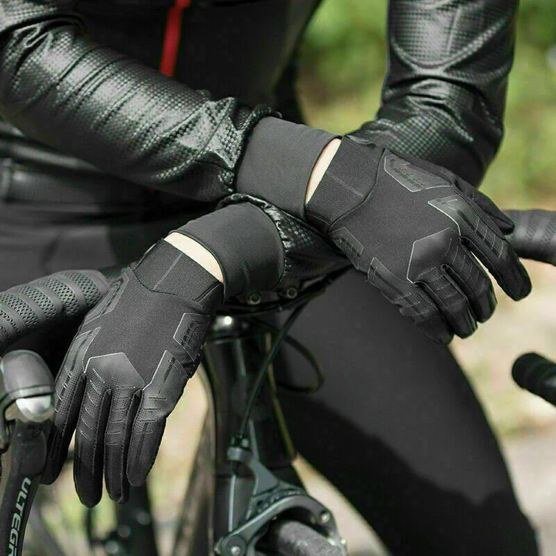 ROCKBROS Guantes de Ciclismo Pantalla Táctil Resistente al Viento - Imagen 4