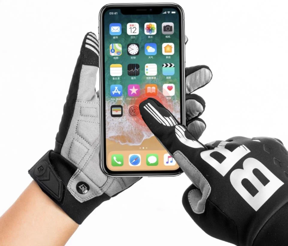 ROCKBROS Guantes de Ciclismo Pantalla Táctil Resistente al Viento - Imagen 9