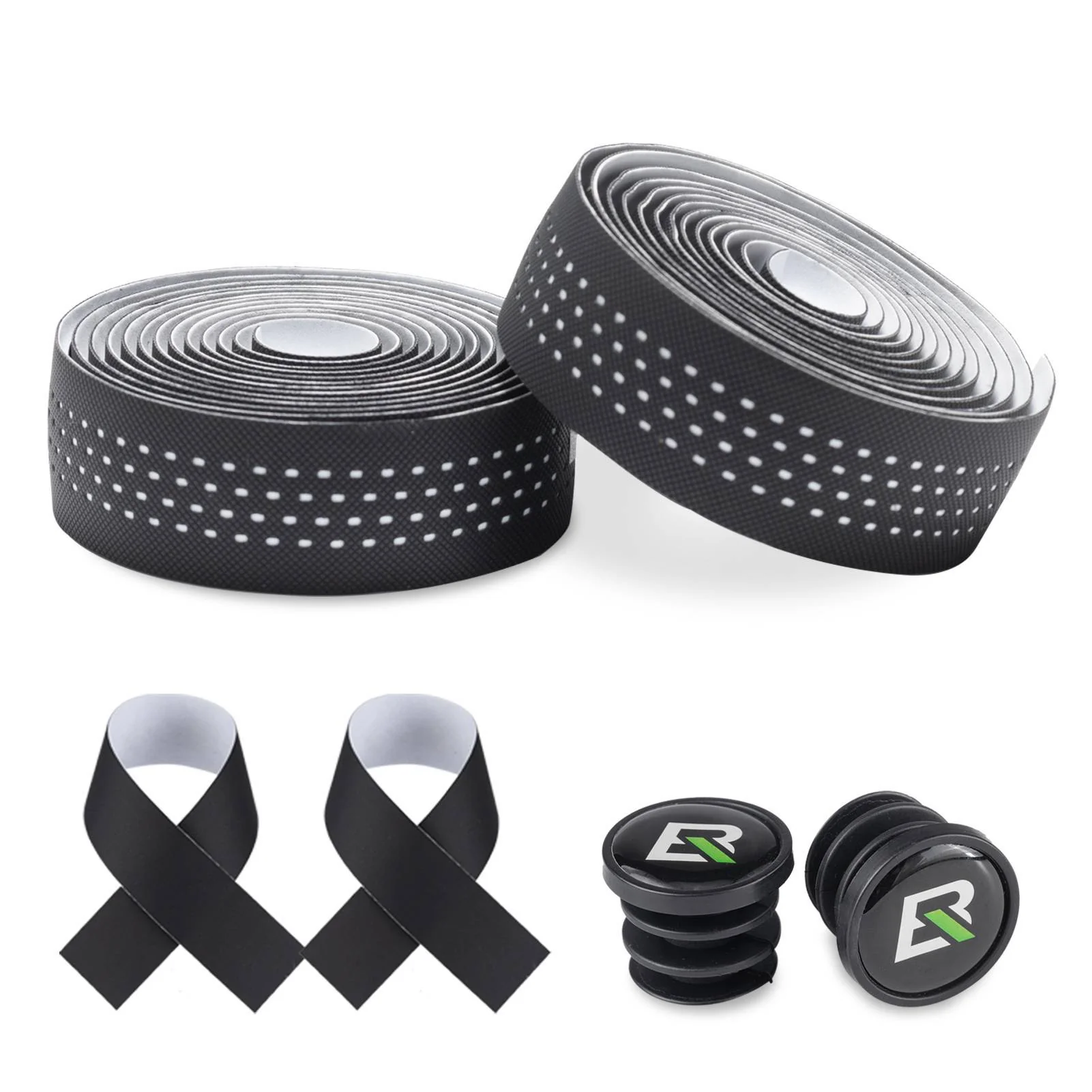 Cinta de manillar de bicicleta para bicicletas de montaña y carretera, tamaño estándar, cuatro colores, ROCKBROS - Imagen 5