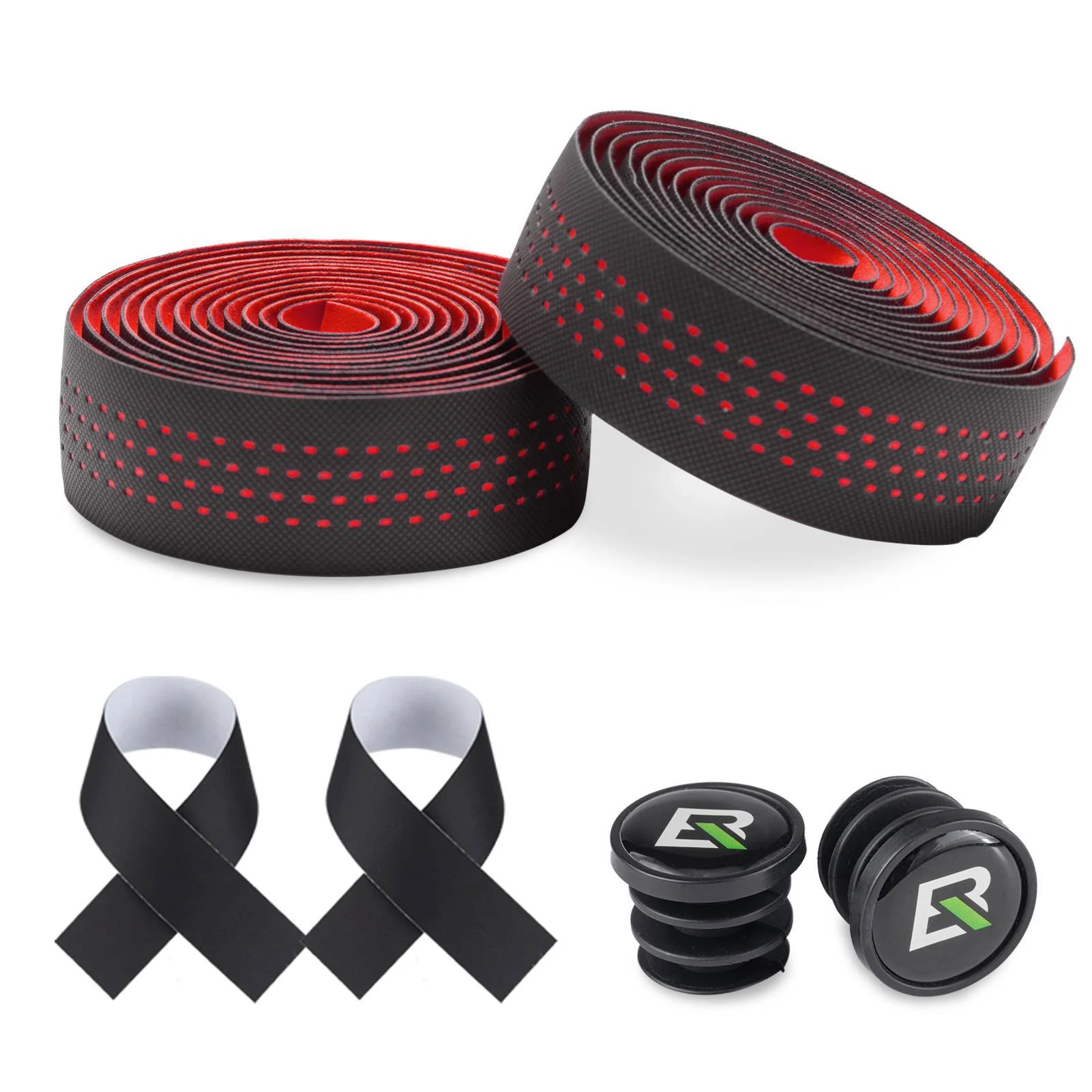 Cinta de manillar de bicicleta para bicicletas de montaña y carretera, tamaño estándar, cuatro colores, ROCKBROS - Imagen 3