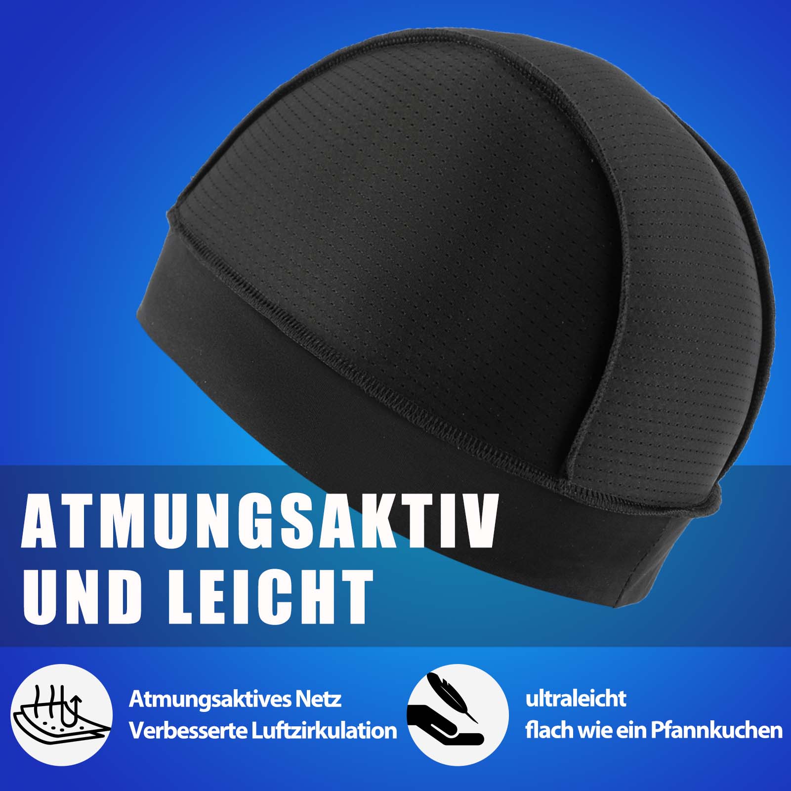 Gorra de ciclismo de verano con protección UV para hombre, talla 50-64 cm, ROCKBROS - Imagen 6