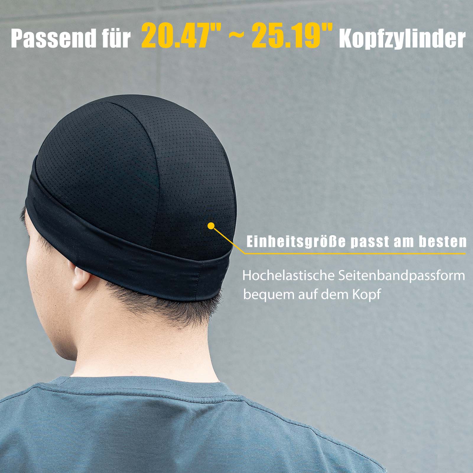 Gorra de ciclismo de verano con protección UV para hombre, talla 50-64 cm, ROCKBROS - Imagen 9