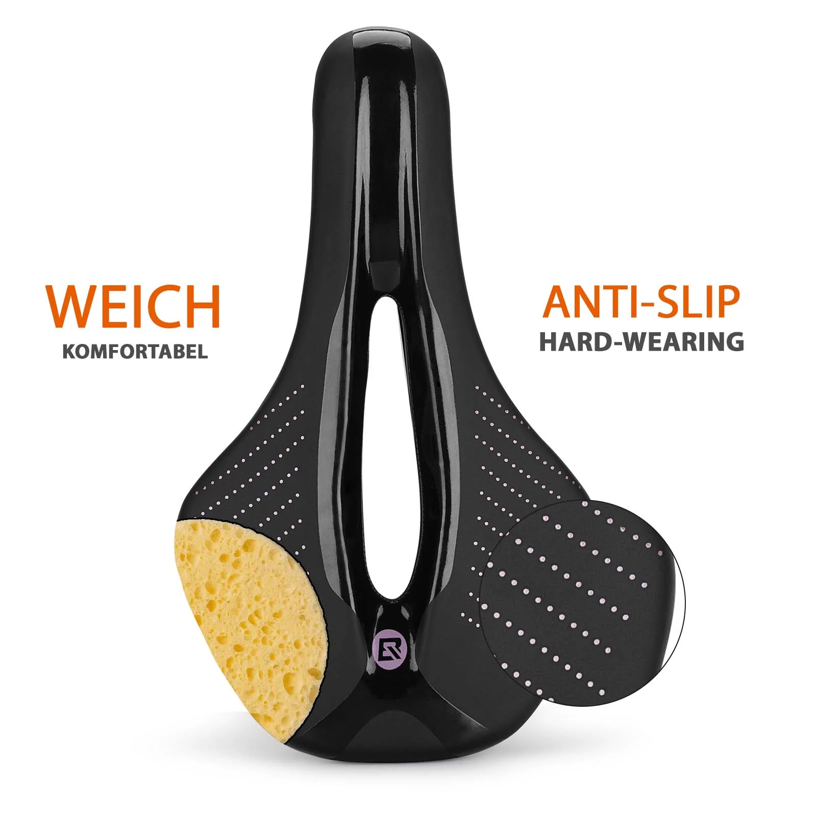 Sillín de bicicleta ergonómico con amortiguación unisex ROCKBROS - Imagen 6