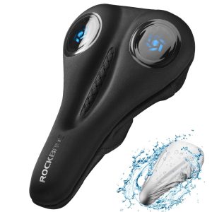 Funda de gel para sillín de bicicleta, color negro, ROCKBROS