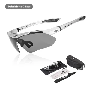 Gafas de ciclismo polarizadas, gafas de sol, protección UV400, ROCKBROS
