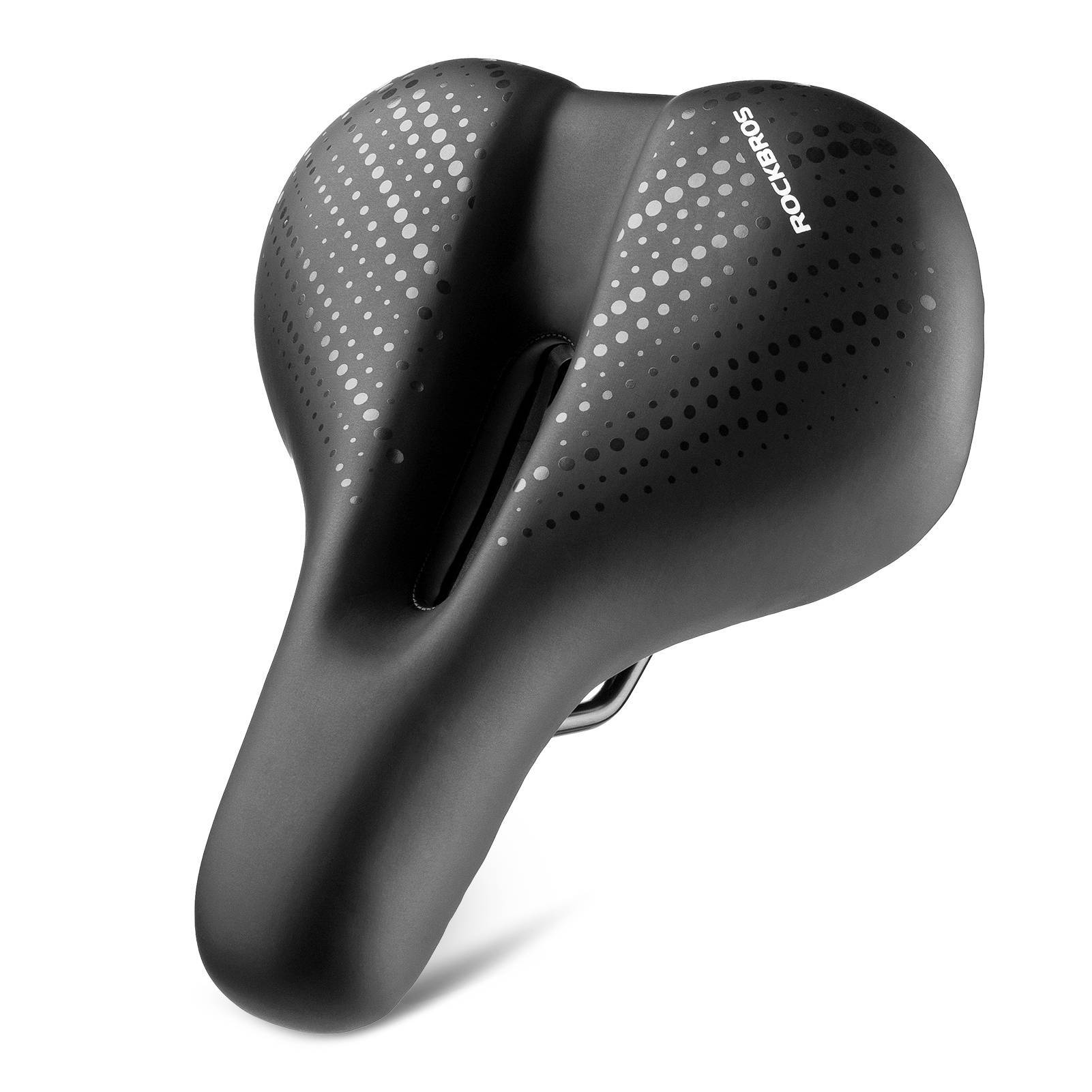 Sillín de bicicleta fabricado en espuma viscoelástica hueca transpirable ROCKBROS