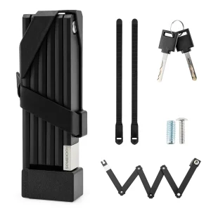 Candado de bicicleta plegable con soporte ROCKBROS