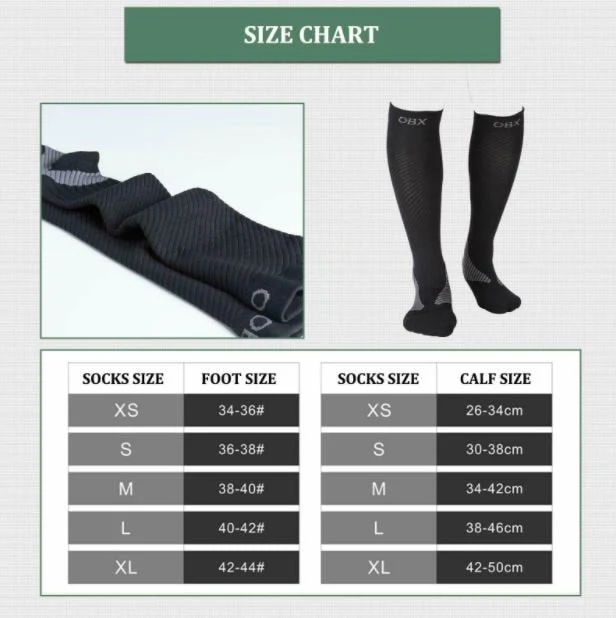 Rockbros Medias deportivas de compresión soportes para mujeres hombres para correr - Imagen 4