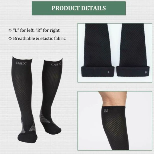 Rockbros Medias deportivas de compresión soportes para mujeres hombres para correr - Imagen 6