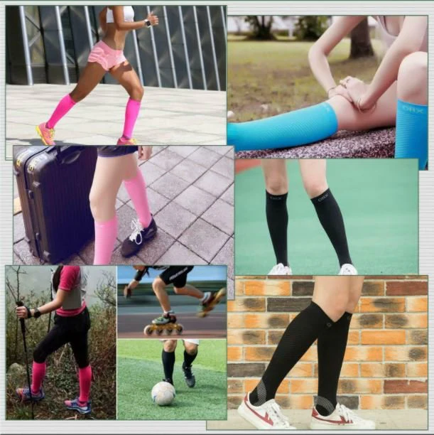 Rockbros Medias deportivas de compresión soportes para mujeres hombres para correr - Imagen 7
