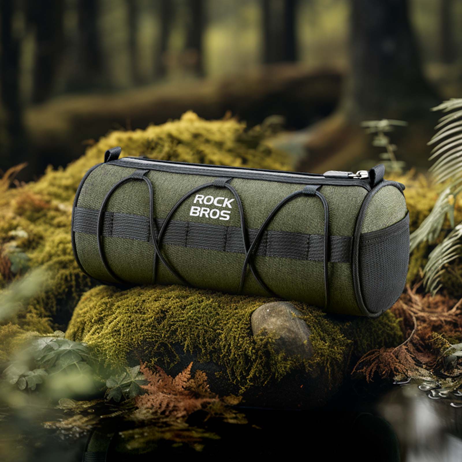 Bolsa de manillar, bolso de hombro multifuncional con correa para el hombro, ROCKBROS - Imagen 8