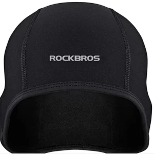 ROCKBROS LF041BK Gorra de ciclismo térmica a prueba de viento 3 piezas.
