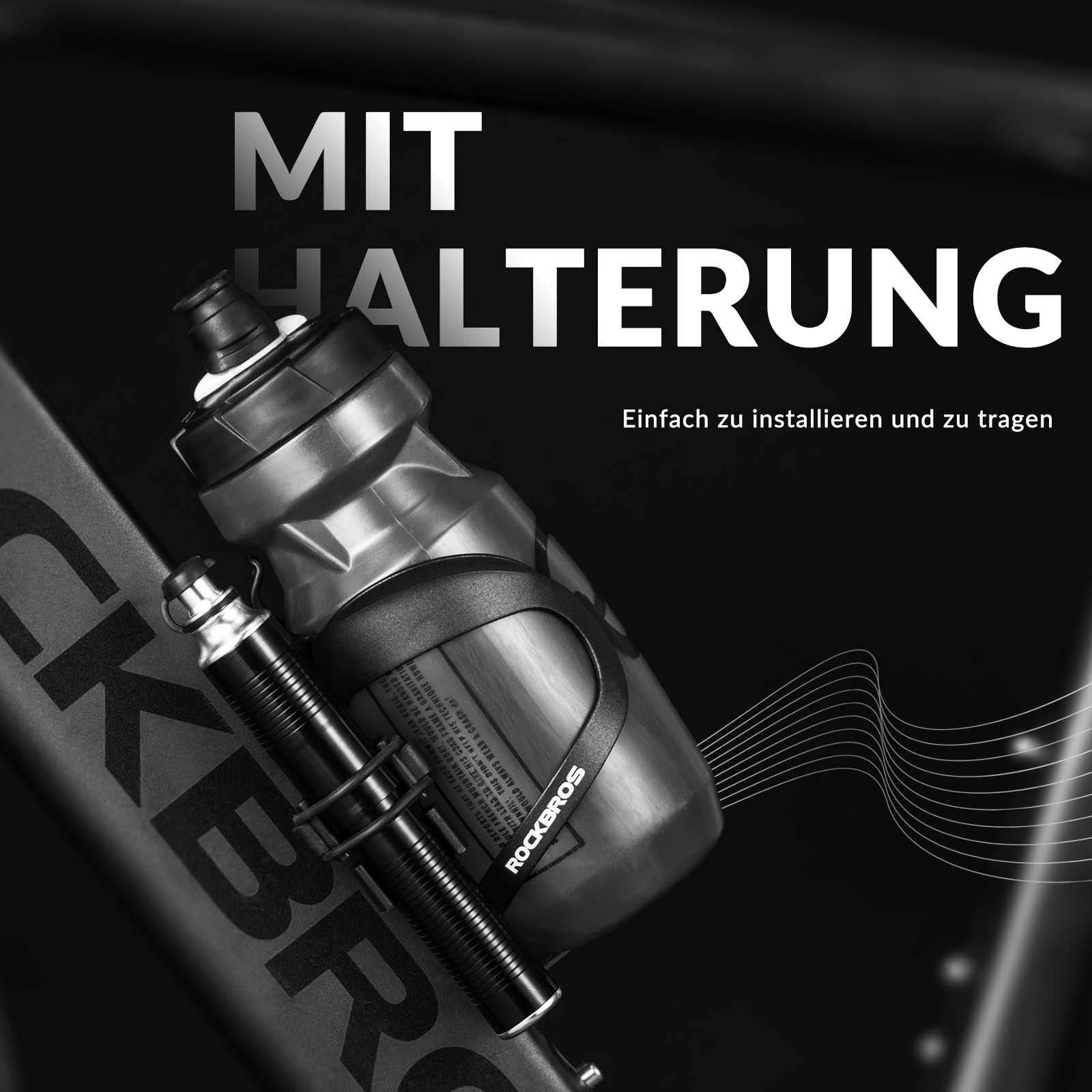 Bomba manual de aluminio ROCKBROS para válvulas Schrader y Presta - Imagen 7