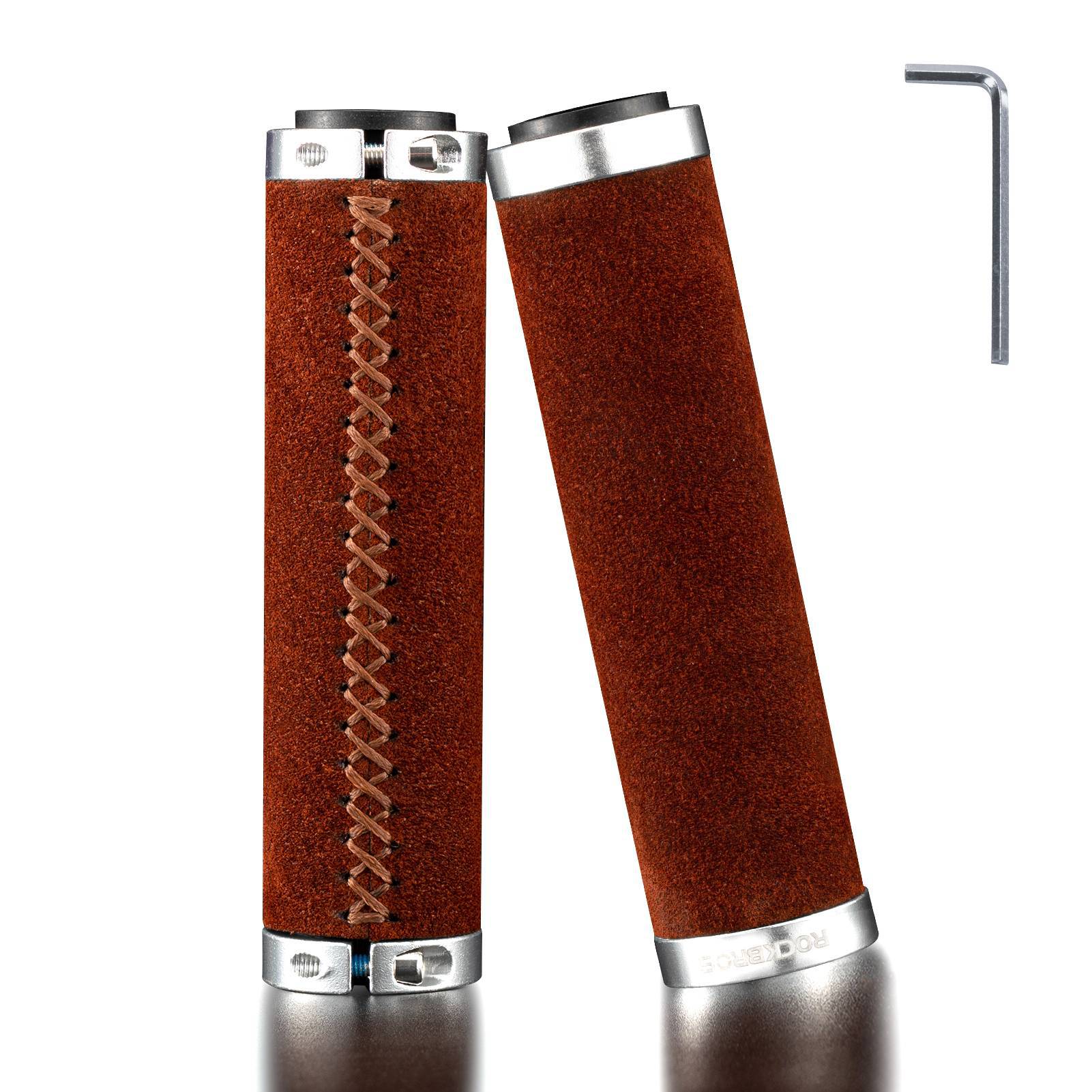 Puños MTB Puños ergonómicos para manillar antideslizantes para ROCKBROS de 22 mm - Imagen 2