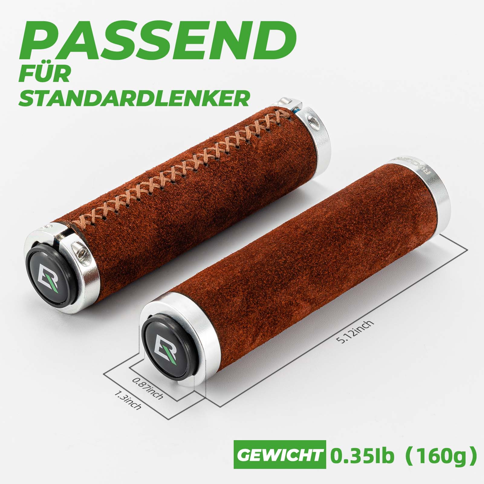 Puños MTB Puños ergonómicos para manillar antideslizantes para ROCKBROS de 22 mm - Imagen 3