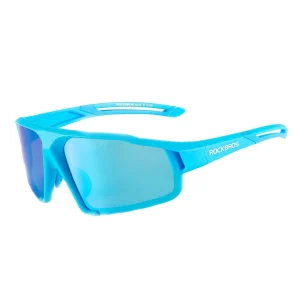 Gafas de sol polarizadas con protección UV400, azul claro, unisex, ROCKBROS