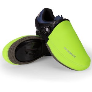 Cubrezapatillas de ciclismo, cubrezapatillas de bicicleta de Kevlar repelente al agua ROCKBROS
