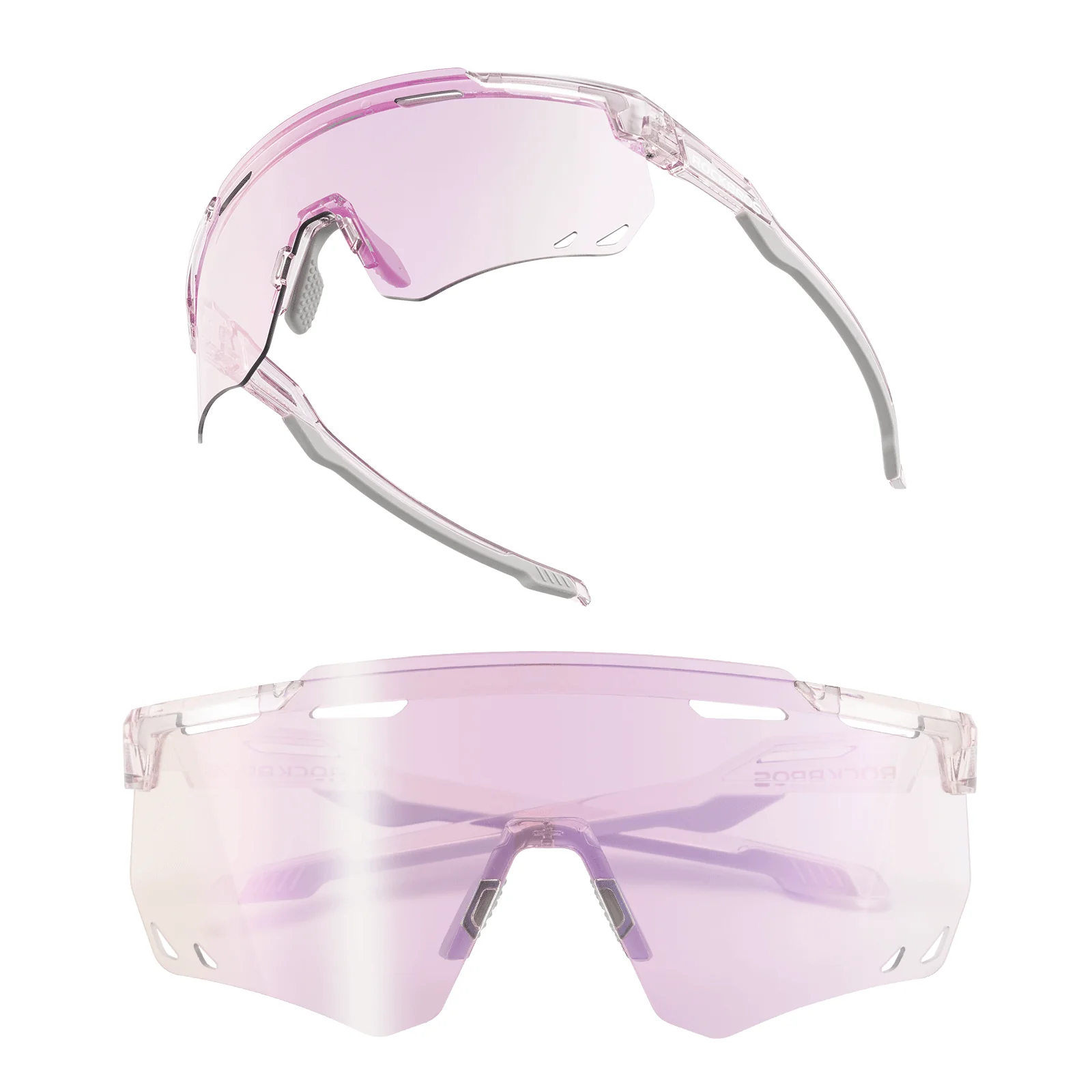 Gafas de ciclismo ultraligeras, gafas de sol fotocromáticas con protección UV400, ROCKBROS - Imagen 7