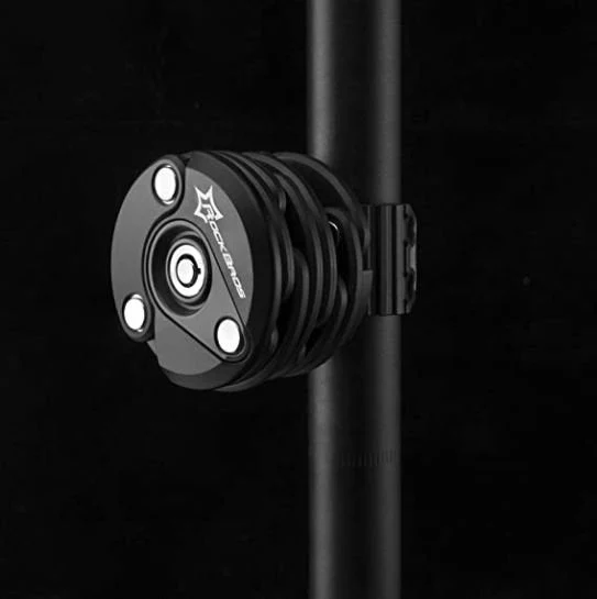 ROCKBROS WL798BK Mini cerradura antirrobo plegable Negro - Imagen 3