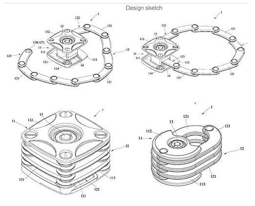 ROCKBROS WL798BK Mini cerradura antirrobo plegable Negro - Imagen 8