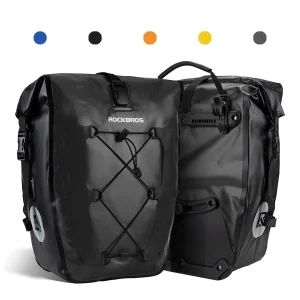 ROCKBROS bolsa portaequipajes impermeable alforjas bolsa de bicicleta 25L 5 colores