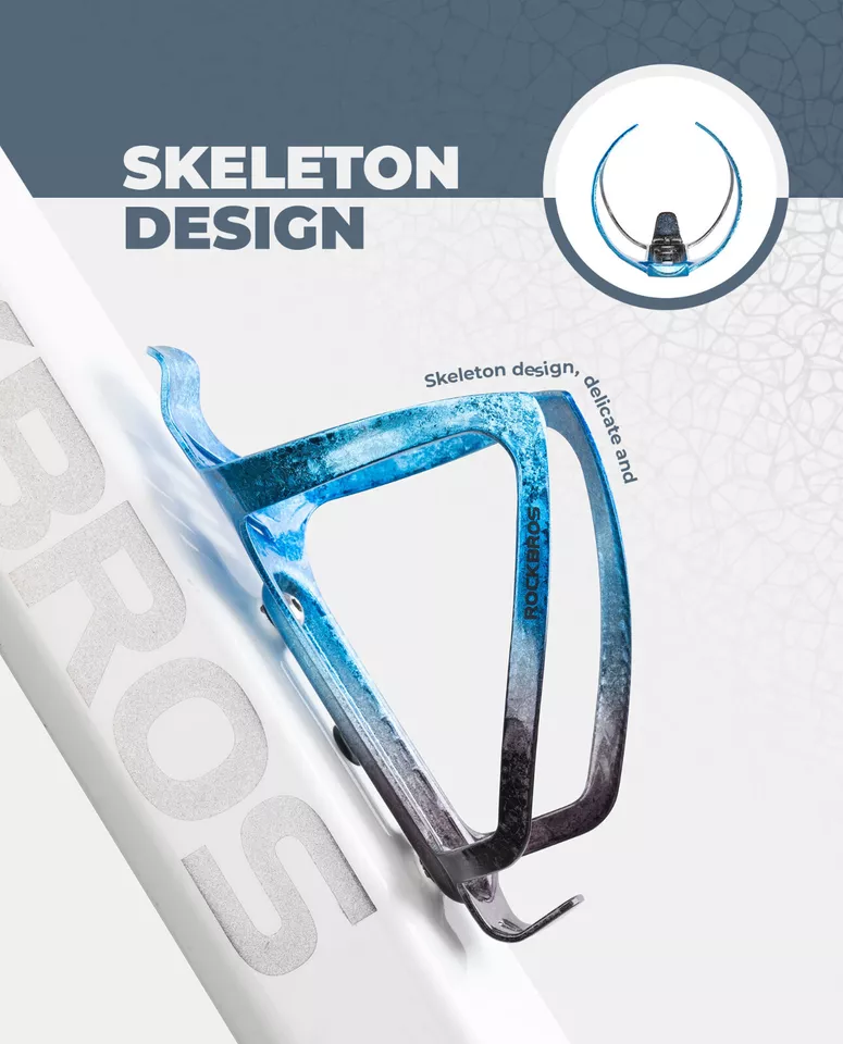 Portabotellas para bicicleta ROCKBROS de aluminio soporte para botellas MTB BIKE - Imagen 4