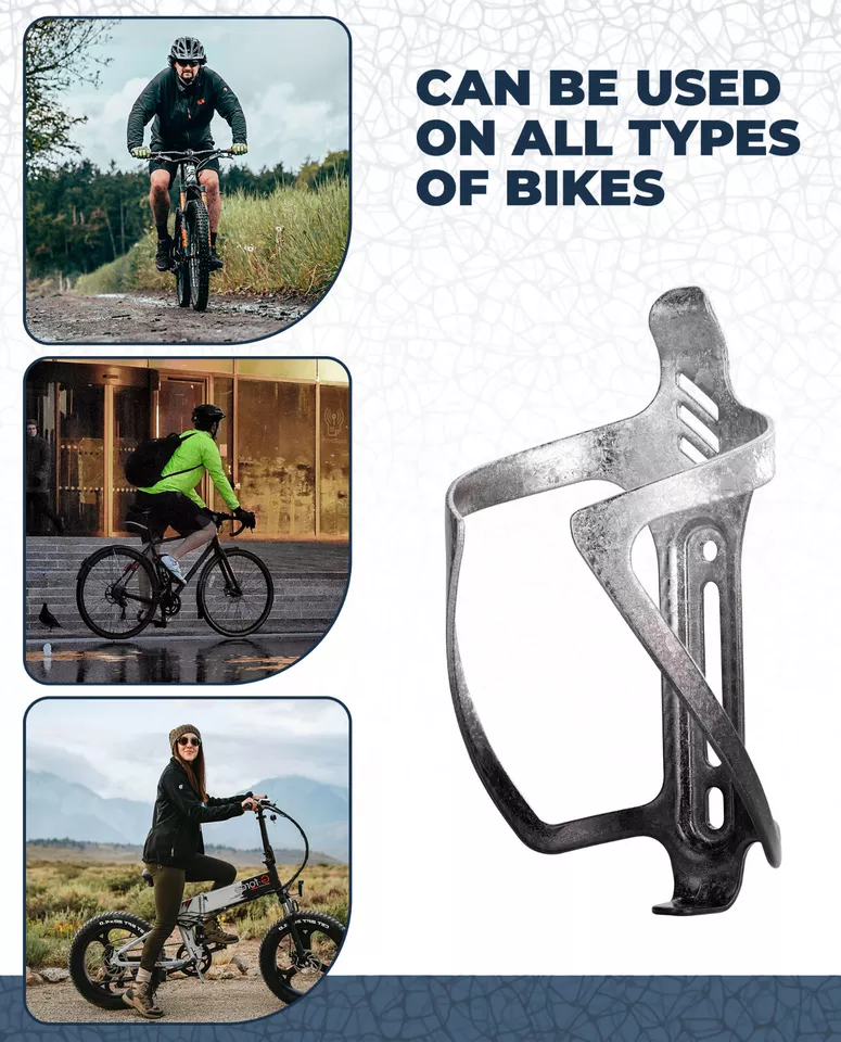 Portabotellas para bicicleta ROCKBROS de aluminio soporte para botellas MTB BIKE - Imagen 9