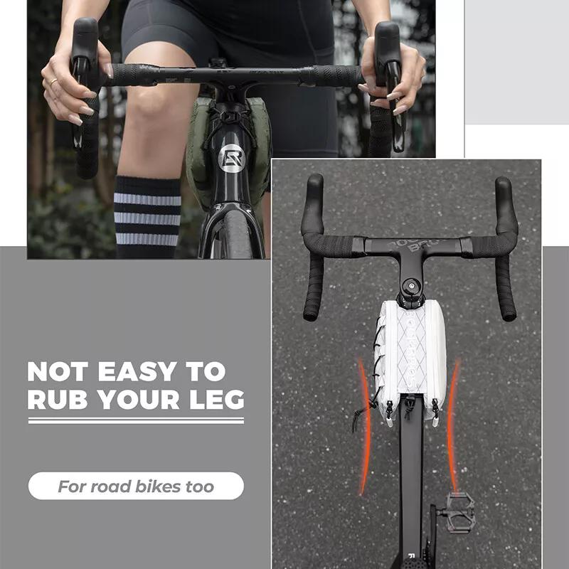 ROCKBROS 1L bicicleta doble cuadro bolsa tubo superior frontal 5 colores para bicicleta de carretera MTB - Imagen 6